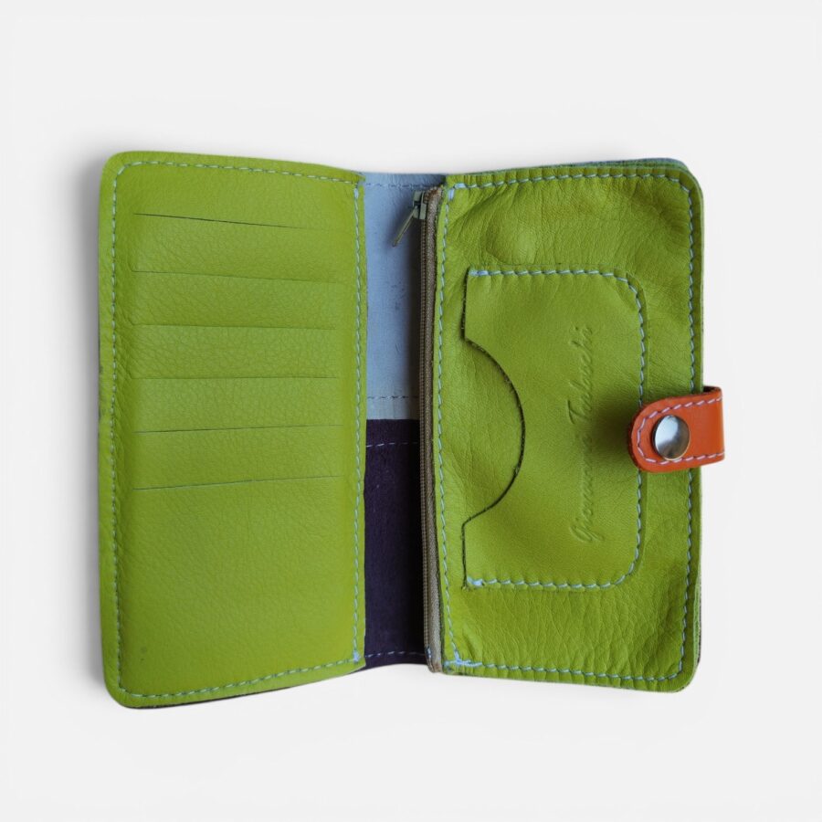 Cartera de Piel Artesanal - Imagen 2