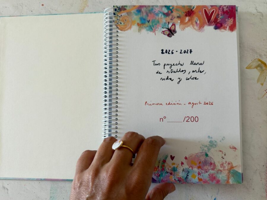 Agenda Ve Design 2026-2027 A5 · 16 meses · Hecha a mano - Imagen 3