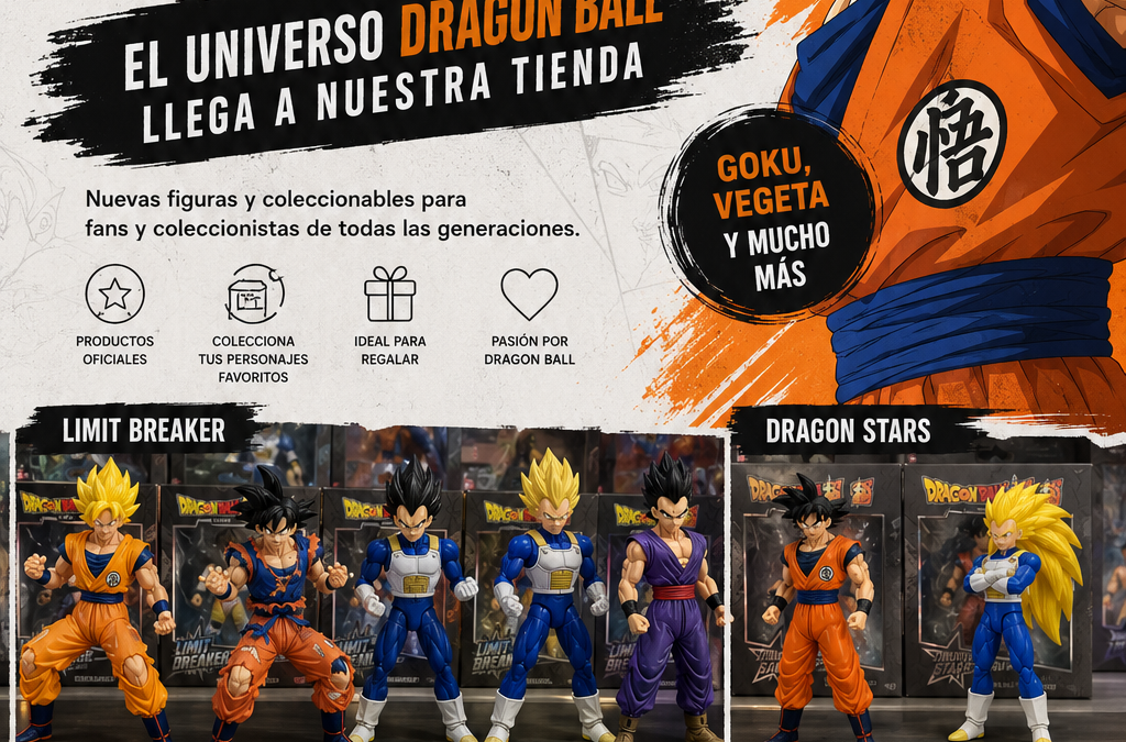 🐉 Dragon Ball llega a Da Vinci Santillana: nuevas figuras y coleccionables