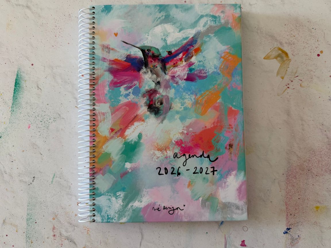 Agenda Ve Design 2026-2027 A5 · 16 meses · Hecha a mano - Imagen 7