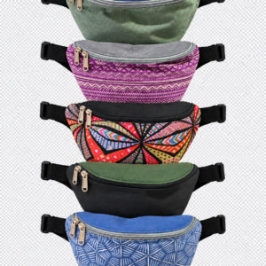 Riñonera de tela estampada – varios modelos